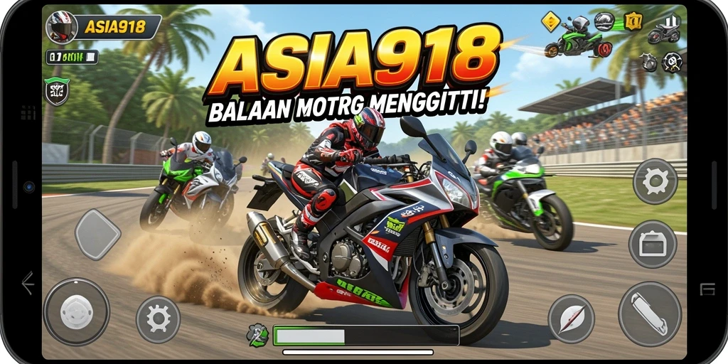 Gameplay seru di ASIA918 dengan berbagai balapan motor yang menegangkan.
