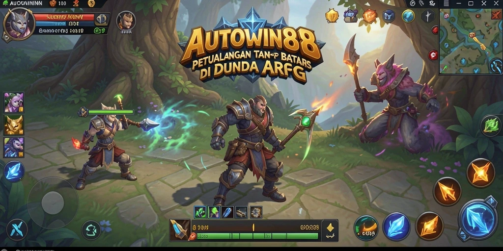 Tampilan menarik dari gameplay ARPG AUTOWIN88 yang mendebarkan.