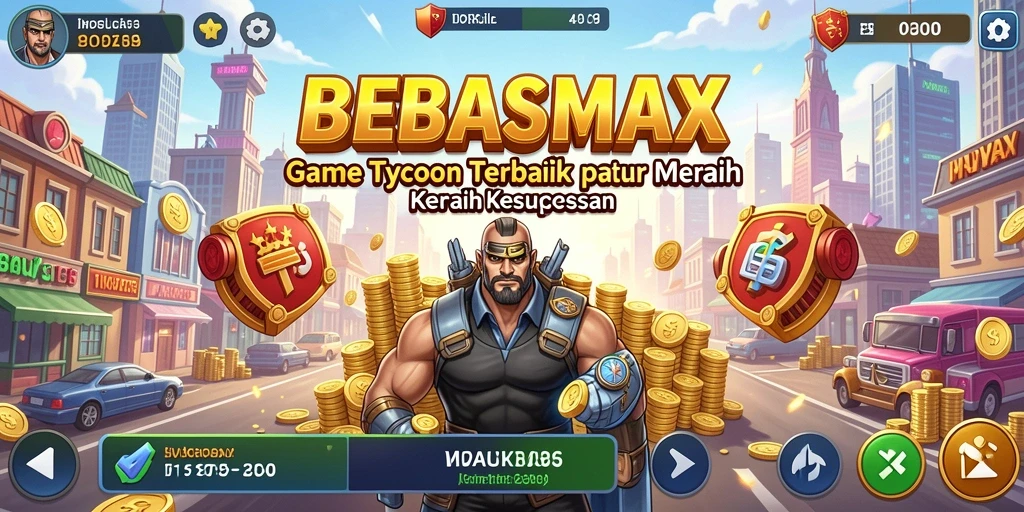 Tampilan gameplay <strong>BEBASMAX</strong> yang menarik dan penuh strategi.