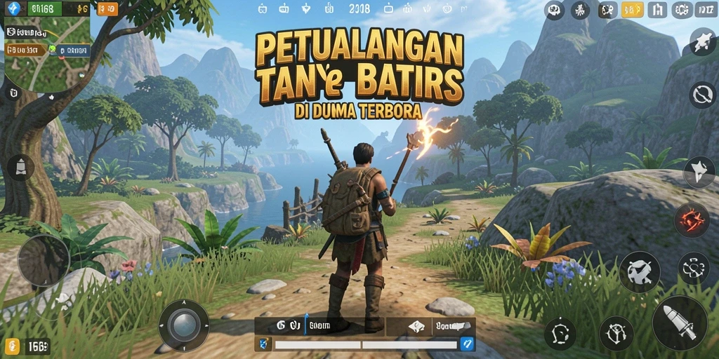 Tampilan gameplay FB168 yang menakjubkan di dunia terbuka.