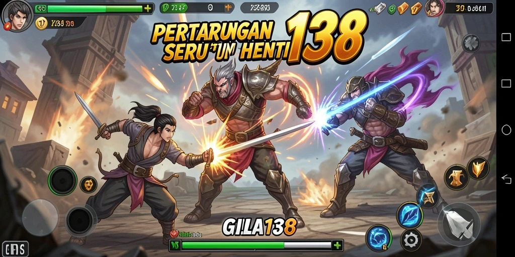 Tampilan seru dari gameplay GILA138 yang penuh aksi.