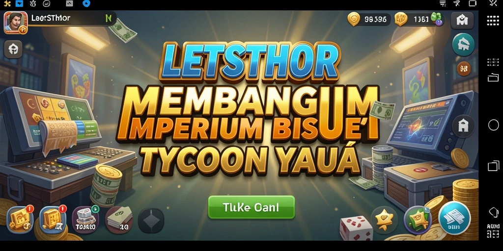 Tampilan gameplay LETSTHOR yang menantang dan menarik.
