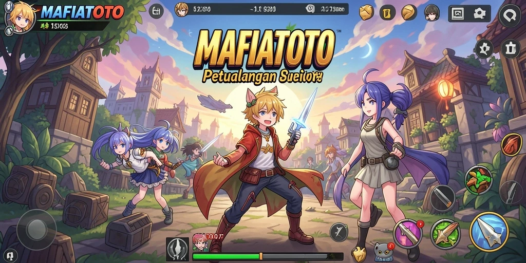 Gameplay seru dan karakter anime yang mengagumkan.