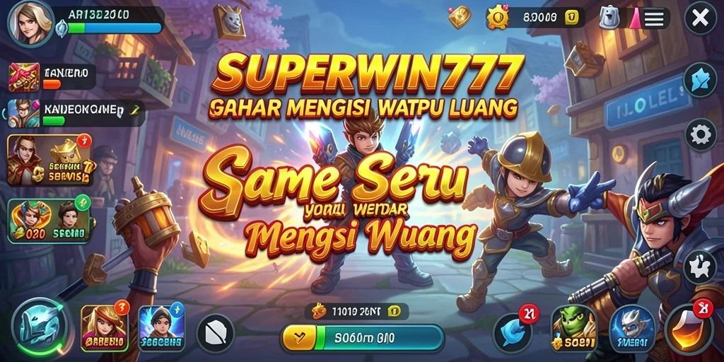 Gameplay SUPERWIN777 yang seru dan menarik