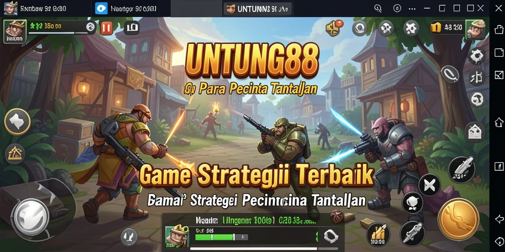 Tampilan gameplay seru dan strategi mendebarkan di UNTUNG88.